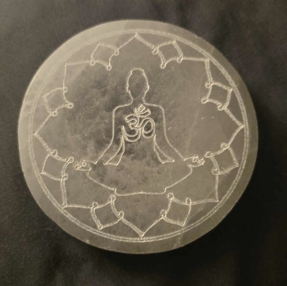 Selenite Charging Disc
